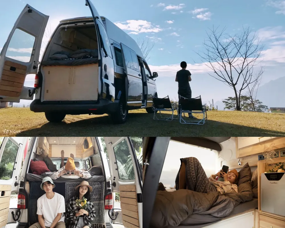 旅森山｜加州露營車自駕體驗｜台北取車