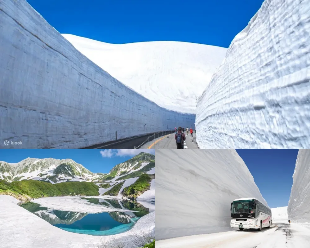 立山黑部大雪谷