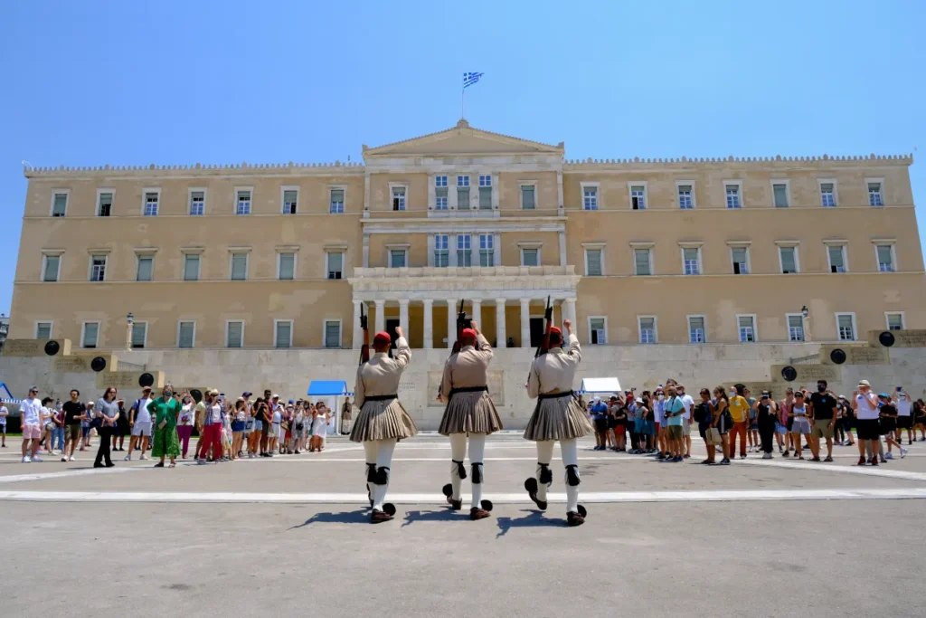 憲法廣場 & 衛兵換崗 Syntagma Square & Evzones