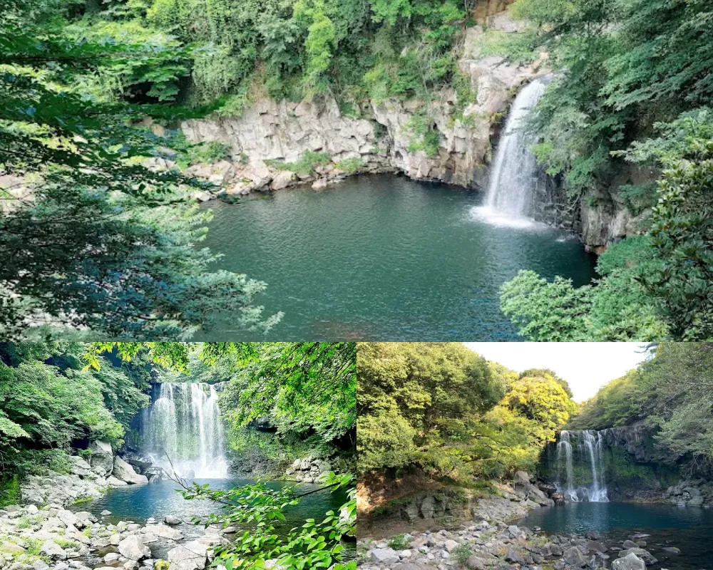 天帝淵瀑布(천제연폭포)