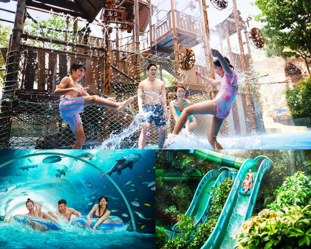 新加坡聖淘沙水上探險樂園
