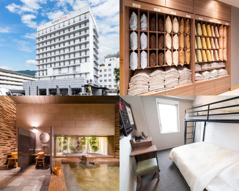 別府站前超級飯店 Super Hotel Beppu Ekimae