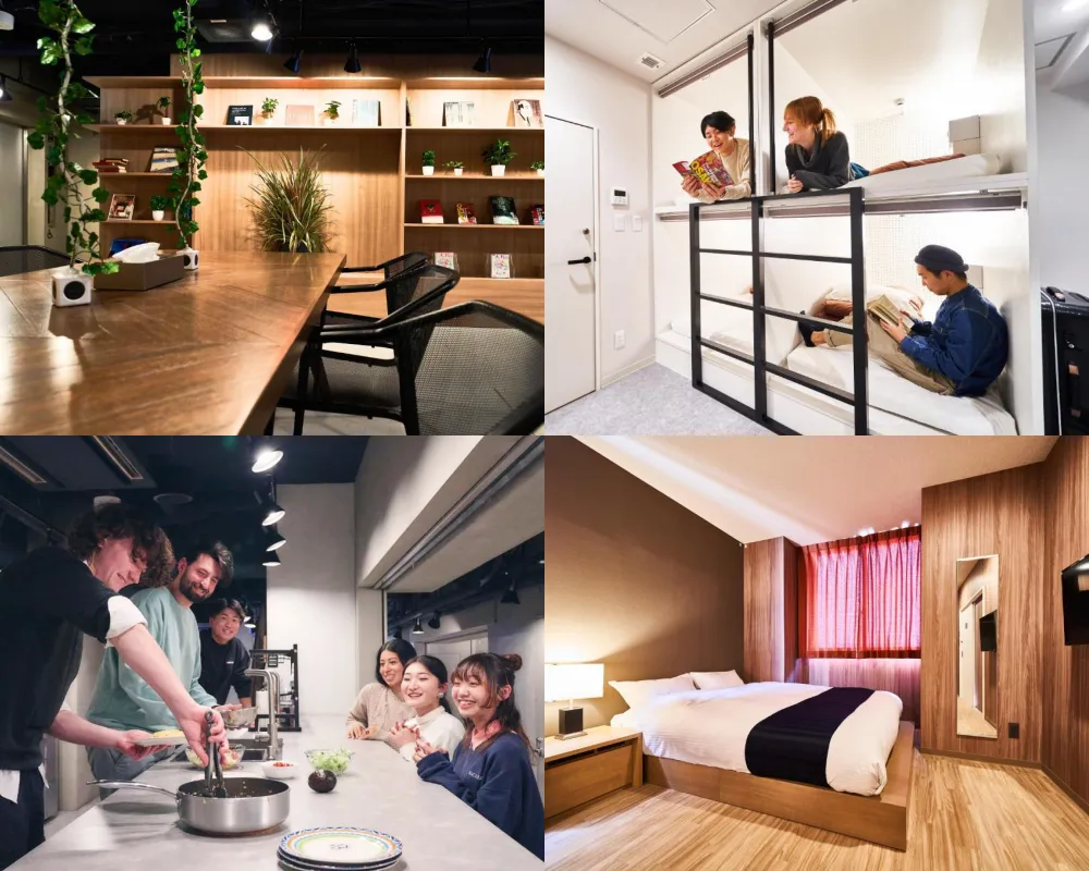 心齋橋東青年旅館 &AND HOSTEL SHINSAIBASHI EAST