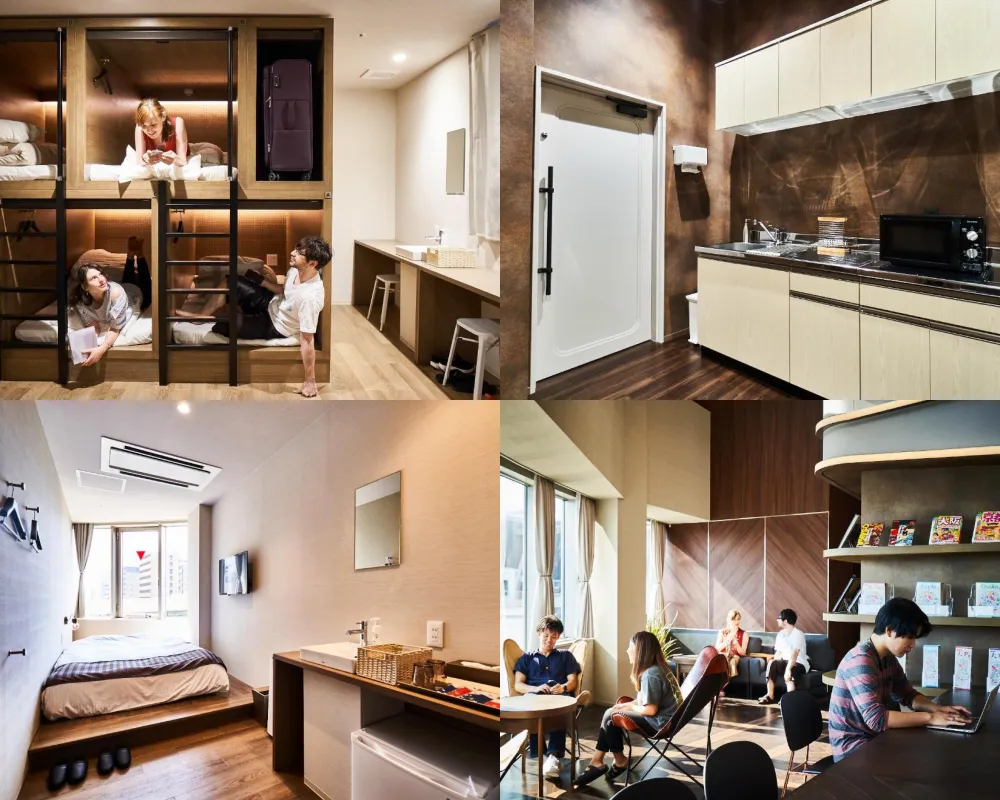 本町東&AND青年旅館 &AND HOSTEL HOMMACHI EAST