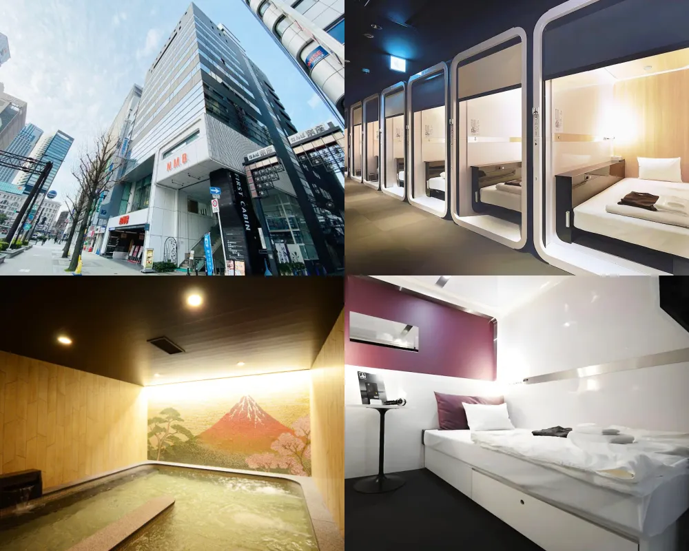 難波禦堂筋頭等艙旅館 First Cabin Midosuji Namba