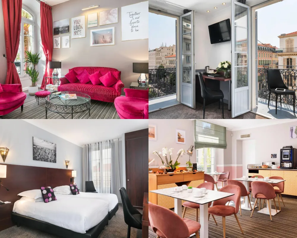 貝斯特韋斯特尼斯拉克米飯店 Best Western Hotel Lakmi Nice