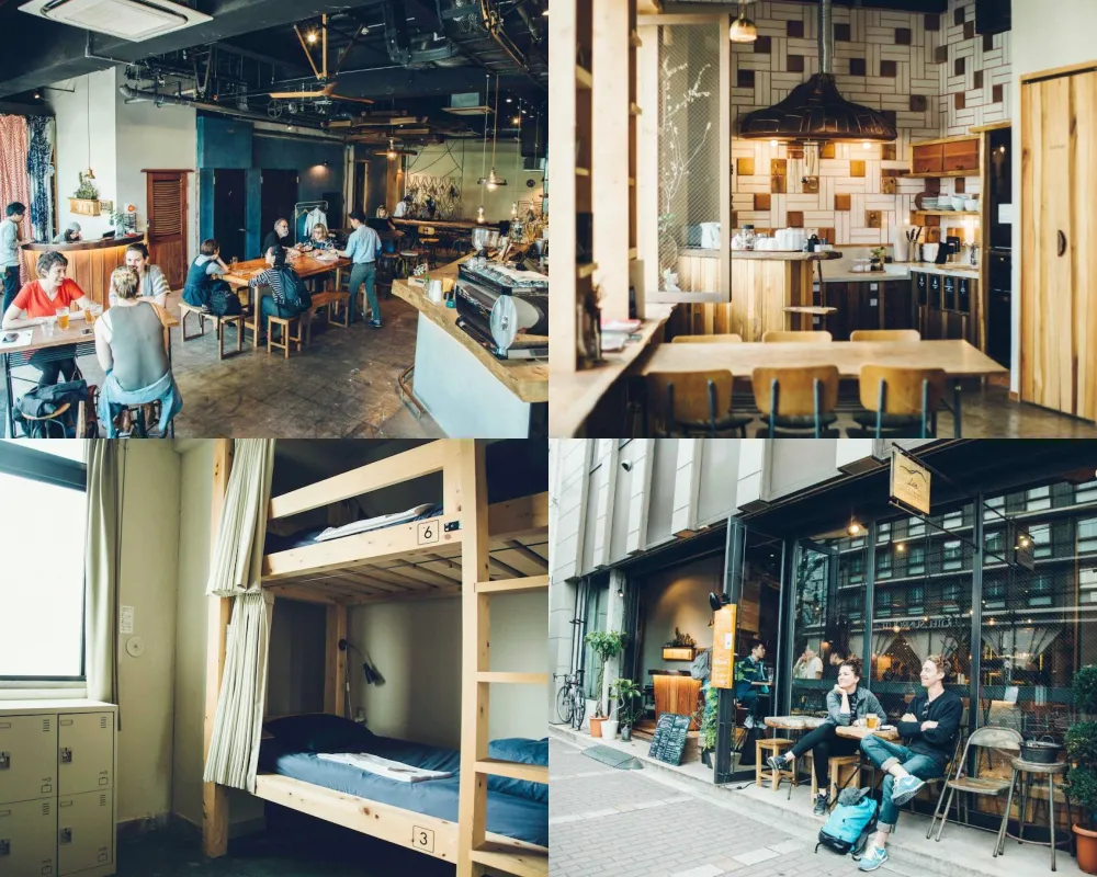 萊恩京都河原町旅館 Len Kyoto Kawaramachi Hostel Cafe & Bar