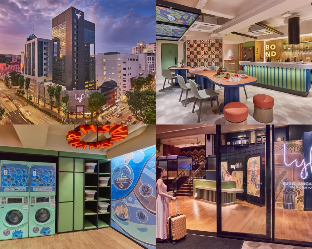 lyf武吉士共享酒店 lyf Bugis Singapore managed by The Ascott Ltd