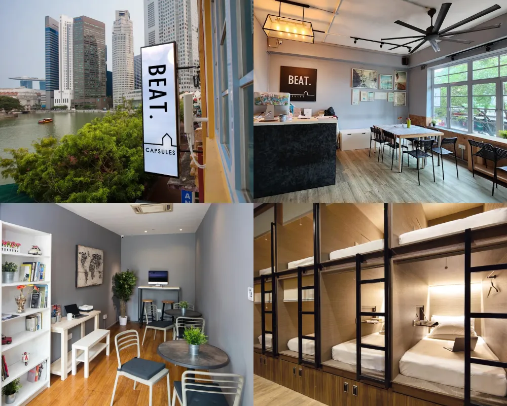 彼特膠囊青年旅館旋轉船屋 BEAT. Capsule Hostel @ Boat Quay  