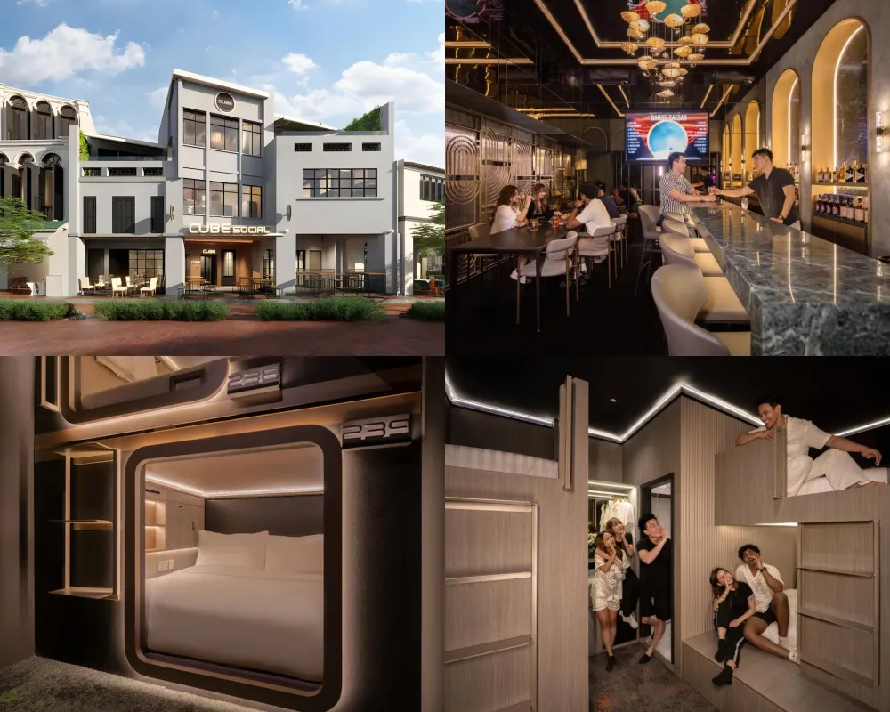 立方社交精品膠囊飯店-駁船碼頭 CUBE - Social Boutique Capsule Hotel @ Boat Quay