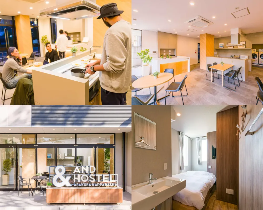 淺草合羽橋AND青年旅館 &AND HOSTEL ASAKUSA KAPPABASHI 