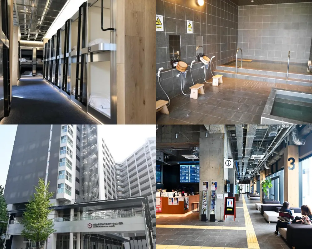 博多HEARTS膠囊飯店及水療中心 HEARTS Capsule Hotel & Spa HAKATA