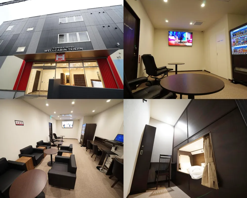 天神韋爾艙旅館-僅限男性 WELLCABIN TENJIN - Male Only
